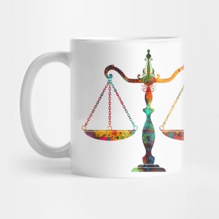 Scales of Justice Mug